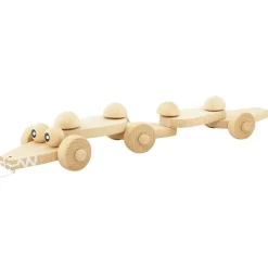 Wooden Pull Along Crocodile - Monty
