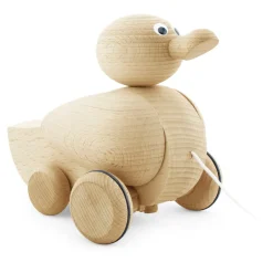 Wooden Pull Along Quacking Duck - Gigi