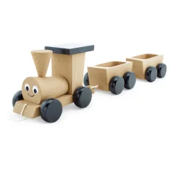 Wooden Pull Along Train - Poppy