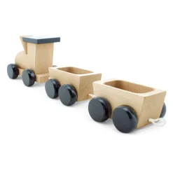 Wooden Pull Along Train - Poppy