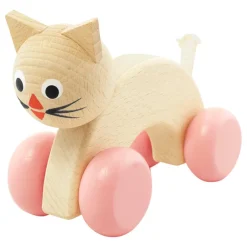 Wooden Push Along Cat - Lilly