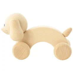Wooden Push Along Dog - Harley