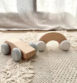 Wooden Push Along Toy Car - Ryder