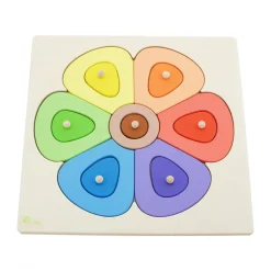 Wooden Puzzle Flower