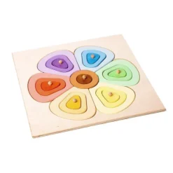 Wooden Puzzle Flower - Large