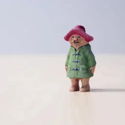 Wooden Queen & Bear Set - Collectible