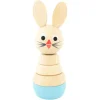 Wooden Rabbit Stacking Puzzle - Bobby