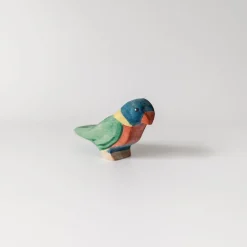 Wooden Rainbow Lorikeet
