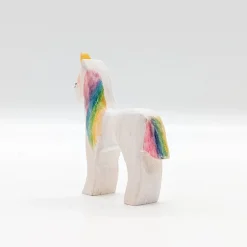 Wooden Rainbow Unicorn - Foal