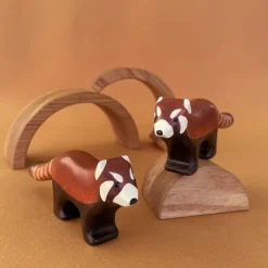 Wooden Red Panda