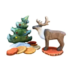 Wooden Reindeer
