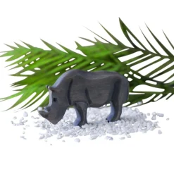 Wooden Rhino