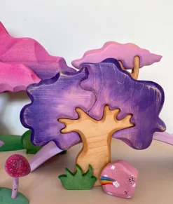 Wooden Rock - Rainbow