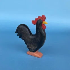 Wooden Rooster - Black