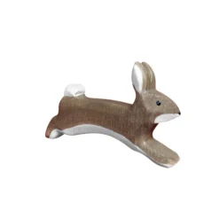 Wooden Running Hare