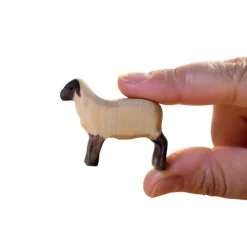Wooden Running Lamb