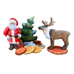 Wooden Santa Claus