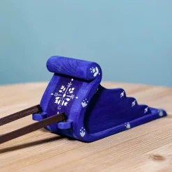 Wooden Santa Claus, Sleigh & Reindeer Set