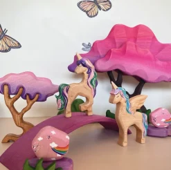 Wooden Saxaul Tree - Purple