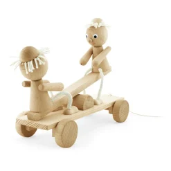 Wooden See Saw Pull Along - Bill & Ben