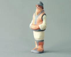 Wooden Shepherd Figure