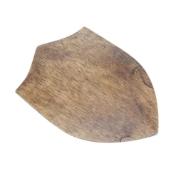 Wooden Shield - Leather Handles