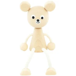 Wooden Sitting Bear - Sophie