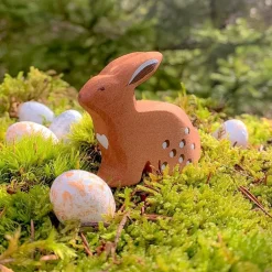 Wooden Sitting Rabbit