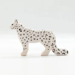 Wooden Snow Leopard - Mother
