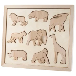 Wooden Sorting Puzzle - Animals Of Africa