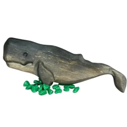 Wooden Sperm Whale
