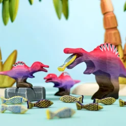 Wooden Spinosaurus Baby