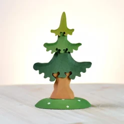 Wooden Spruce Tree Puzzle - Small