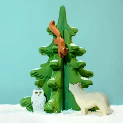 Wooden Squirrel - Running