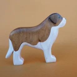 Wooden St. Bernard