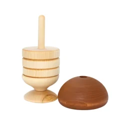 Wooden Stacking Acorn