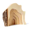 Wooden Stacking Cave - Natural