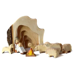 Wooden Stacking Cave - Natural