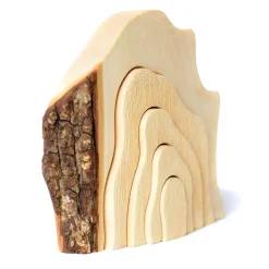 Wooden Stacking Cave - Natural