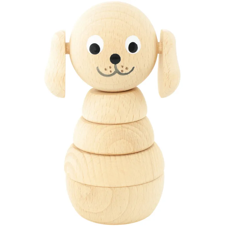 Wooden Stacking Puzzle Dog - Blair