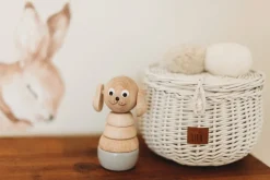 Wooden Stacking Puzzle Dog - Bella