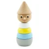 Wooden Stacking Puzzle Pinocchio - Coloured