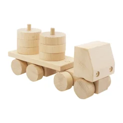 Wooden Stacking Truck - Hudson