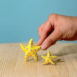 Wooden Starfish Set - Yellow
