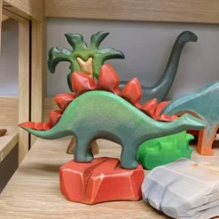 Wooden Stegosaurus