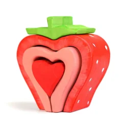 Wooden Strawberry Stacker