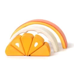Wooden Tangerine Stacker
