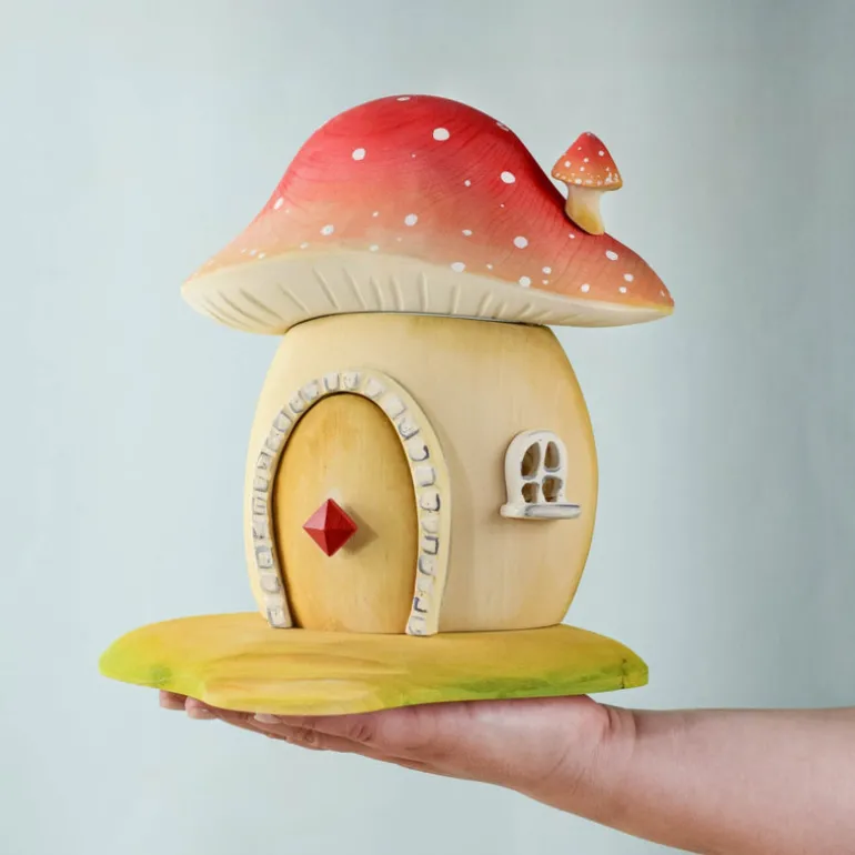 Wooden Toadstool House