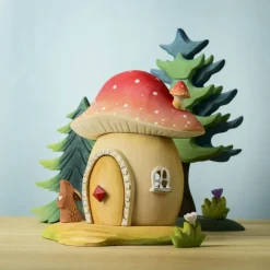 Wooden Toadstool House