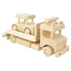 Wooden Tow Truck With Car - Jackson